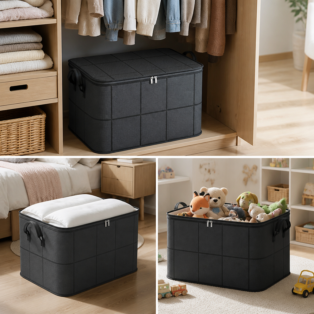 VestaGuard™ — Take Back Your Closet with Effortless, Bulky Bedding Storage That Lasts