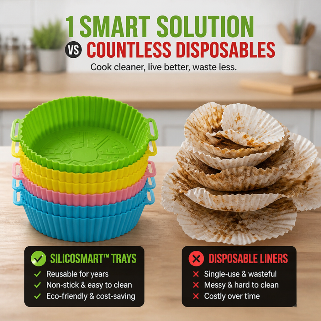 SilicoSmart™ — Effortless Cleanup for Healthier, Happier Cooking Every Day