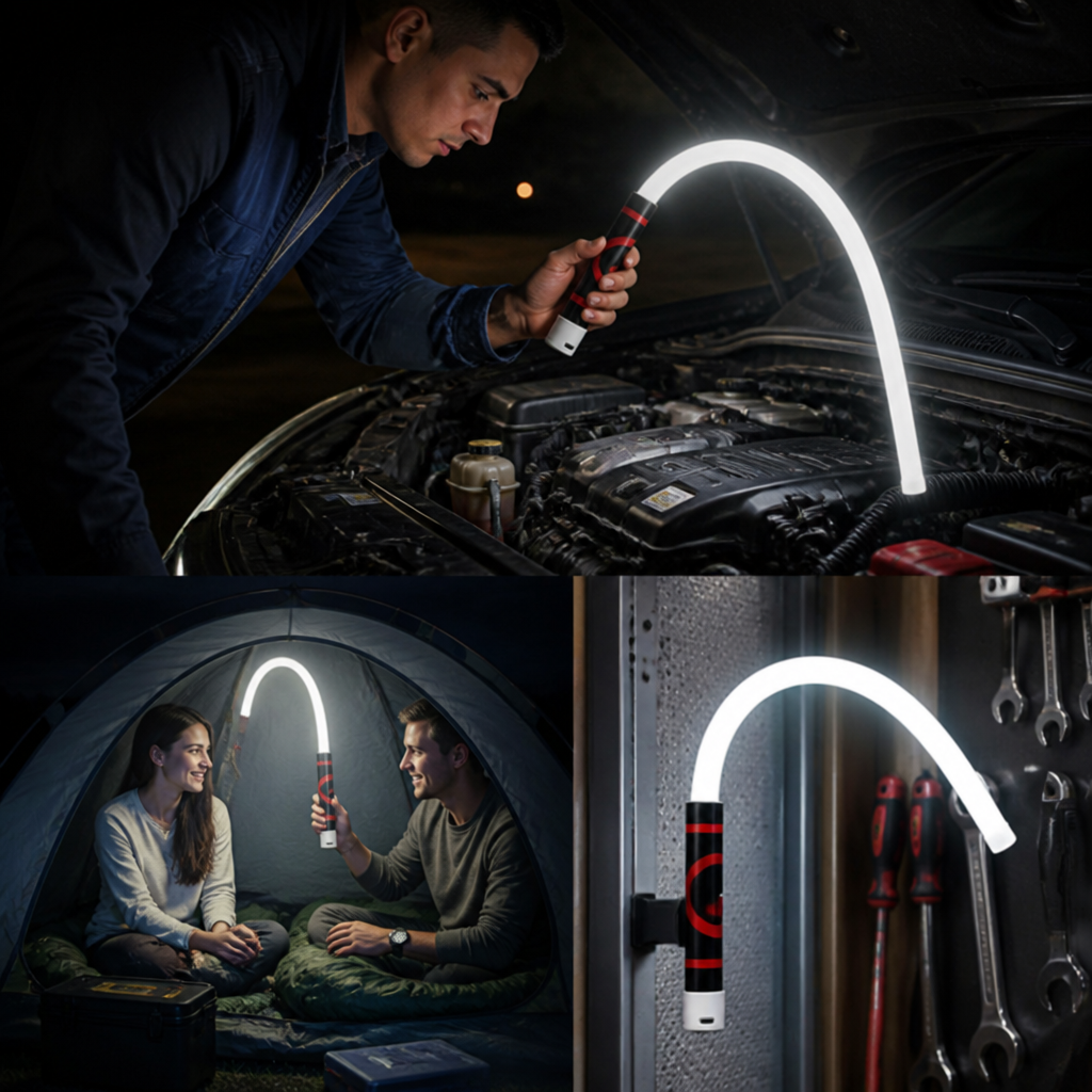 LuminaFlex™ — Light That Bends to Your Will and Brightens Every Moment