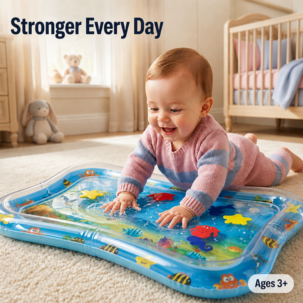 WaveBright™ — Turn Tummy Time Into Your Baby’s Favorite Muscle-Building Adventure