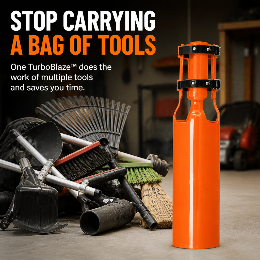 TurboBlaze™ — Instantly Crush Yard Messes with Effortless Blower Power