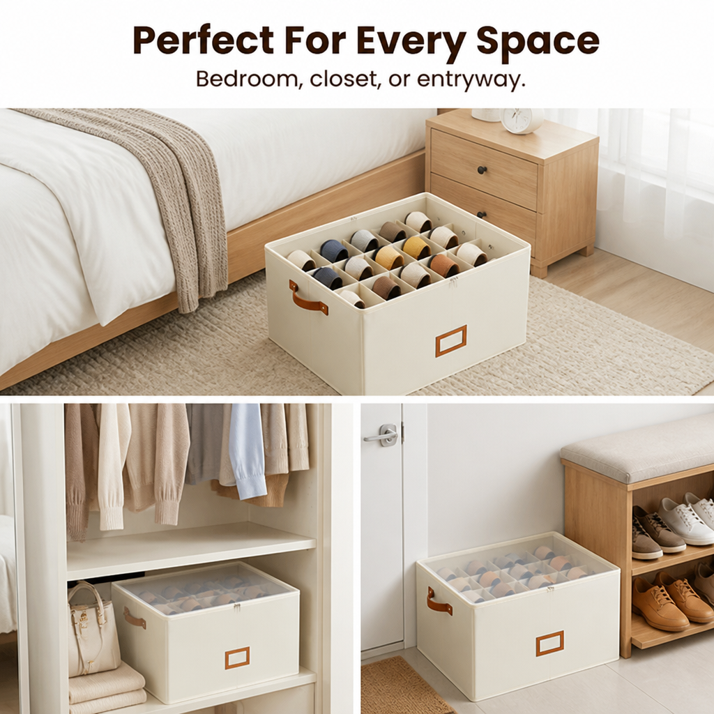 StrideNest™ Shoe Vault — Transform Clutter Into Calm and Keep Every Pair Perfectly Fresh