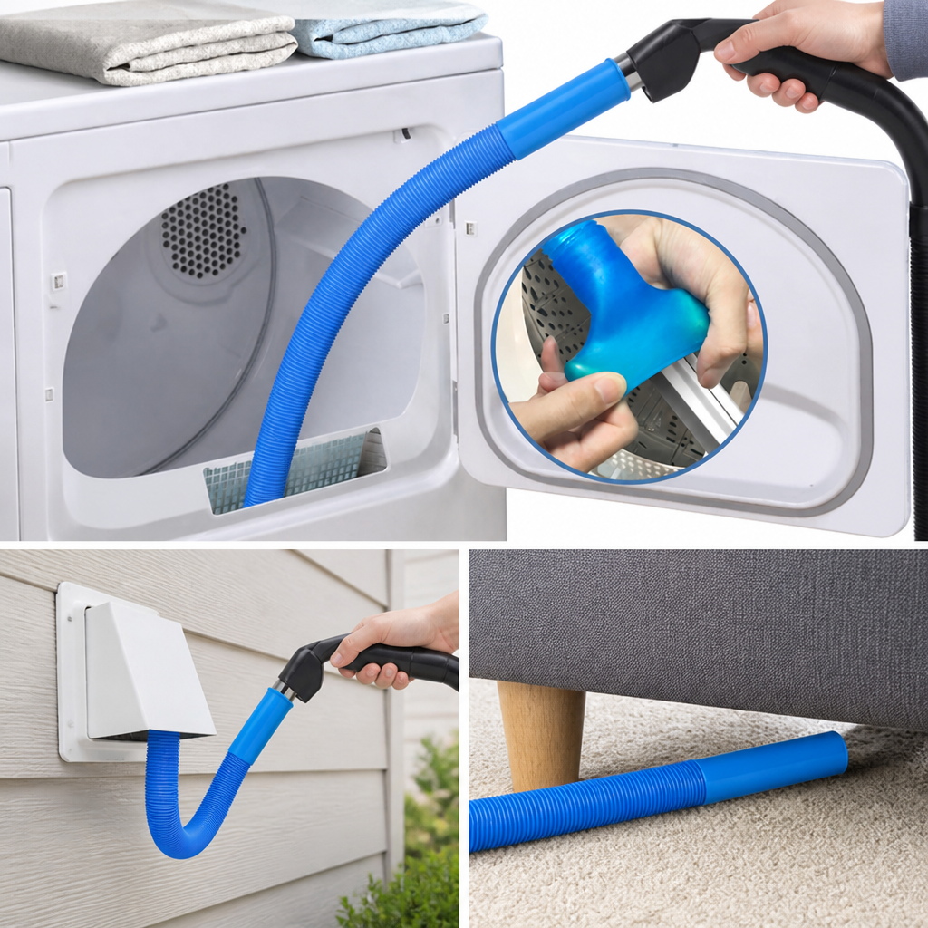 FlowGuard™ — Instantly Breathe New Life into Your Dryer for Safer, Faster Loads