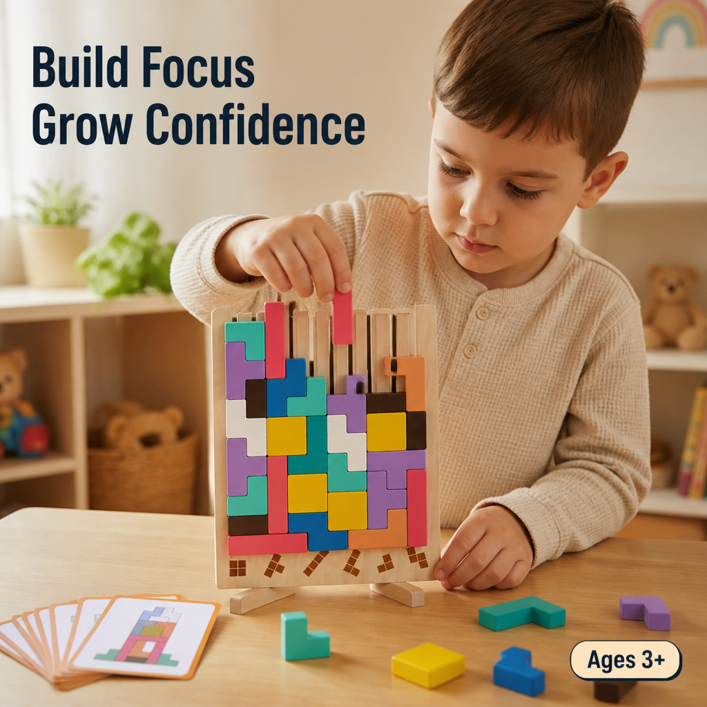 WonderTowers™ — Ignite Brilliant Focus and Creativity with Every Colorful Block Stack