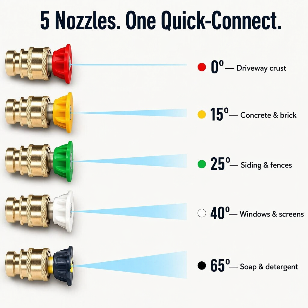 SkySweep™ — Blast Gutters, Siding & Second-Story Grime Without Climbing a Ladder