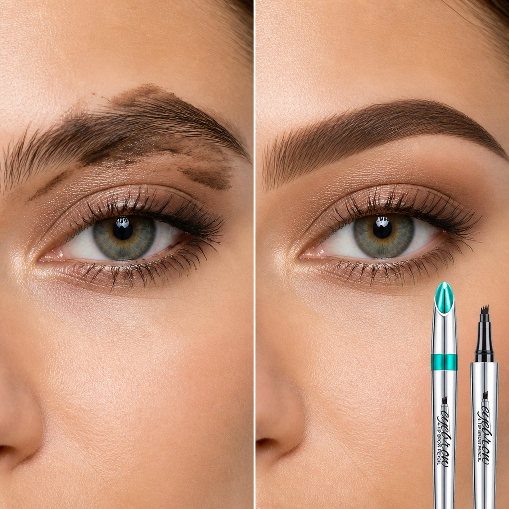 MirraLuxe™ Precision Brow Pencil — Silk-Smooth, Pain-Free Brows That Stay Perfect All Day