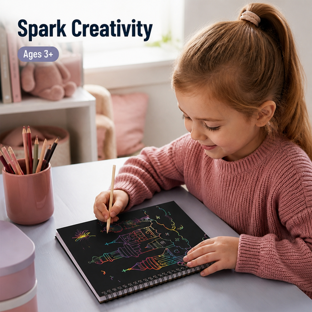 ColorFlare™ — Ignite Your Imagination with Every Vivid Scratch