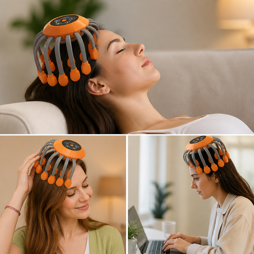 ReliefWave™ — Melt Away Headaches and Ignite Thicker, Healthier Hair Instantly