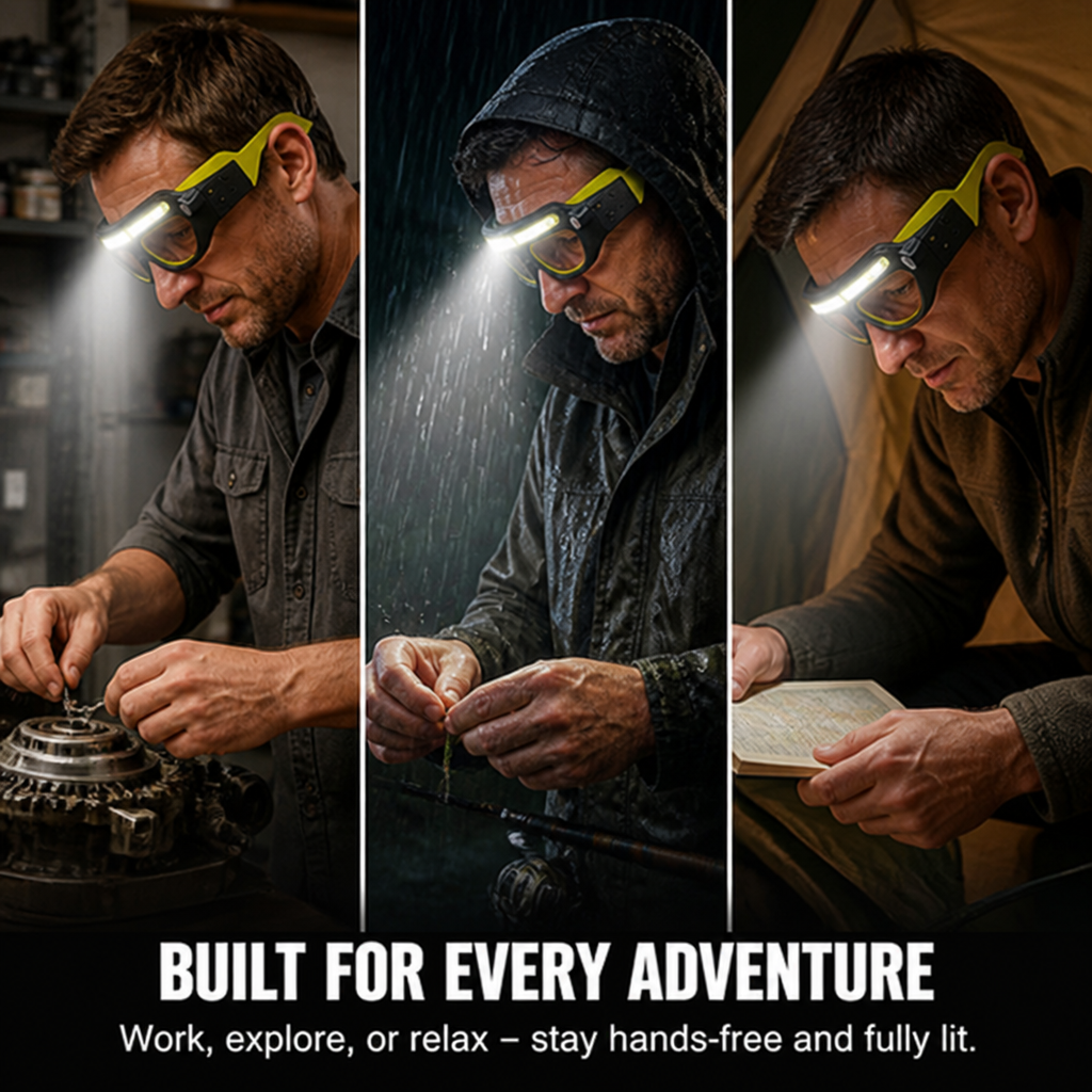 LumaForge™ — Command Brilliant Light Instantly, No Hands Required