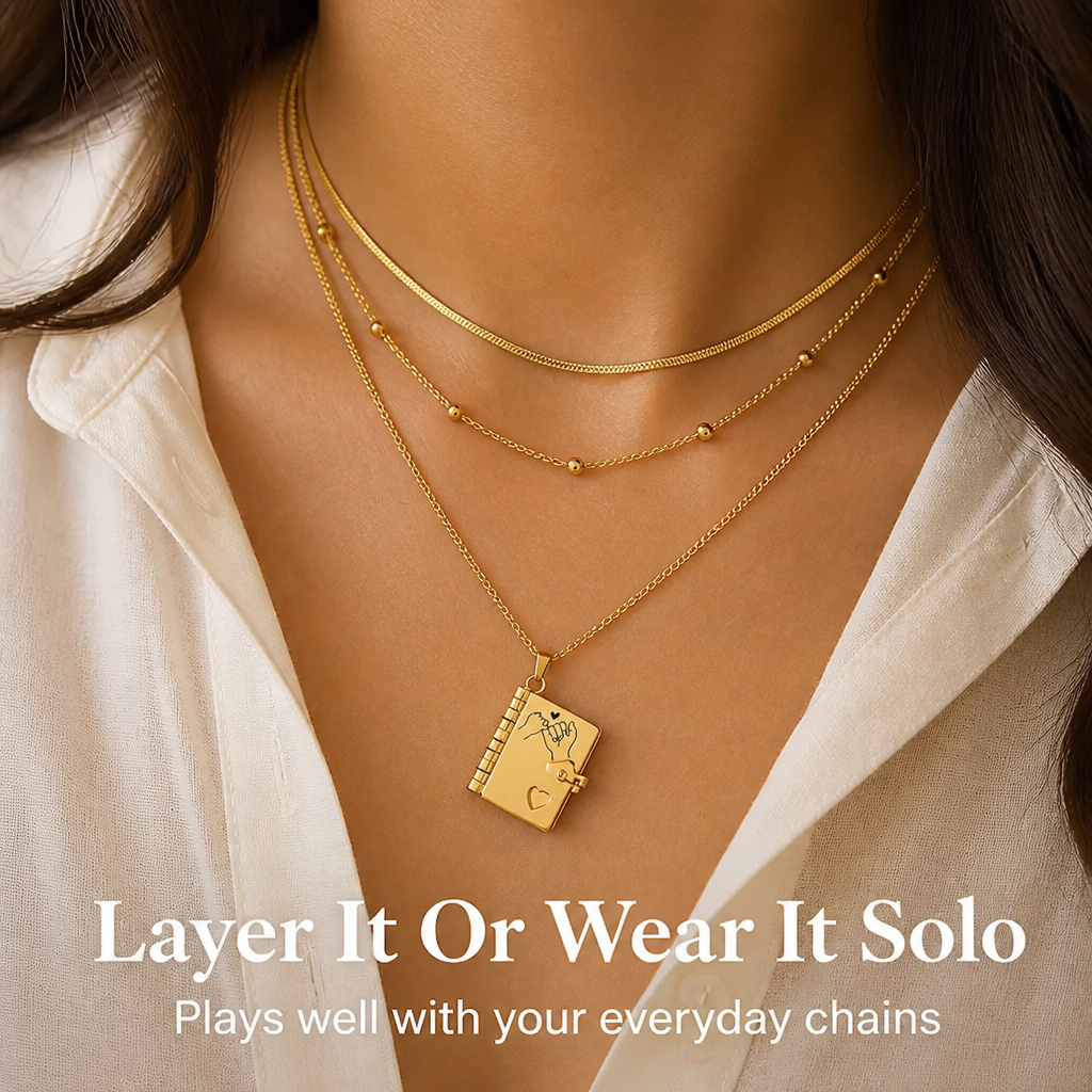 StorySculpt™ Necklace — Carry Her Heart’s Story Wherever She Goes