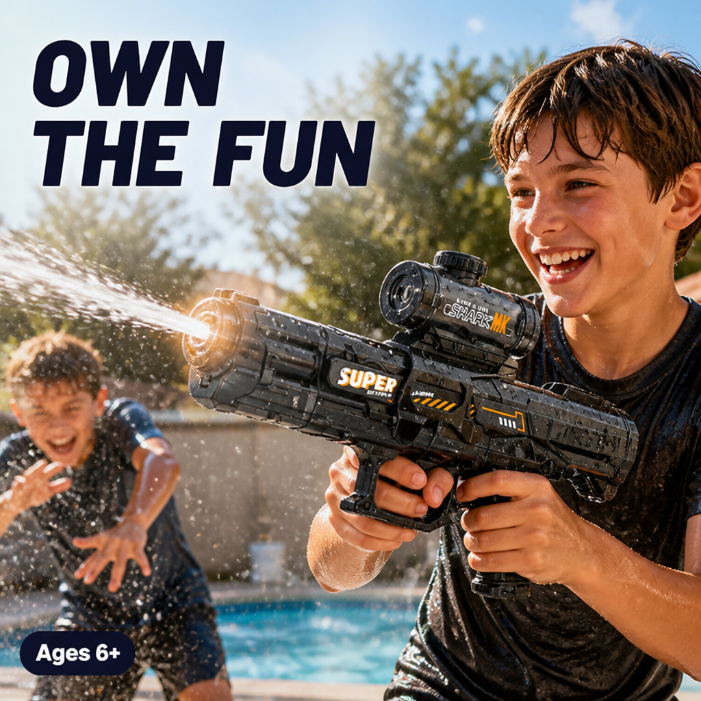 HyperSoak™ — Dominate Every Splash with Effortless, Nonstop Power