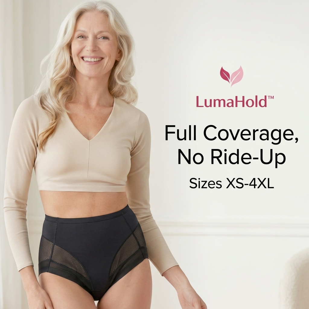 LumaHold™ Leak-Proof Shaping Briefs — Feel Confident, Fresh, and Flawlessly You All Day Long