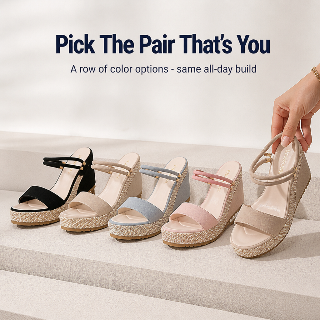 SolaraStride™ — Elevate Your Look with All-Day Comfort and Confident Style