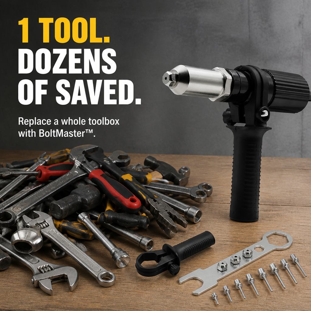 BoltMaster™ — Command Every Rivet with Unshakable Precision and Effortless Control