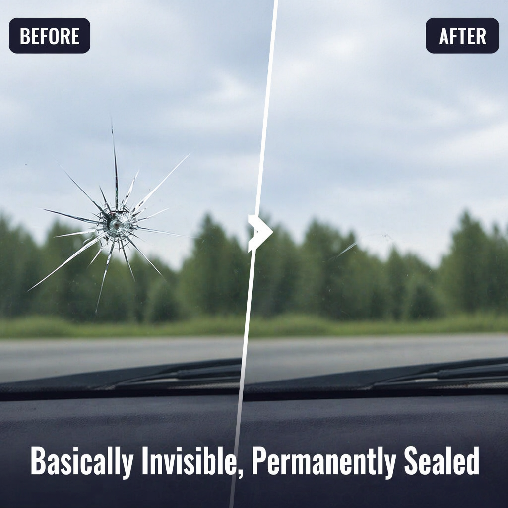 CrystalArmor™ — Stop Cracks Spreading and Save $300+ on Windshield Replacement