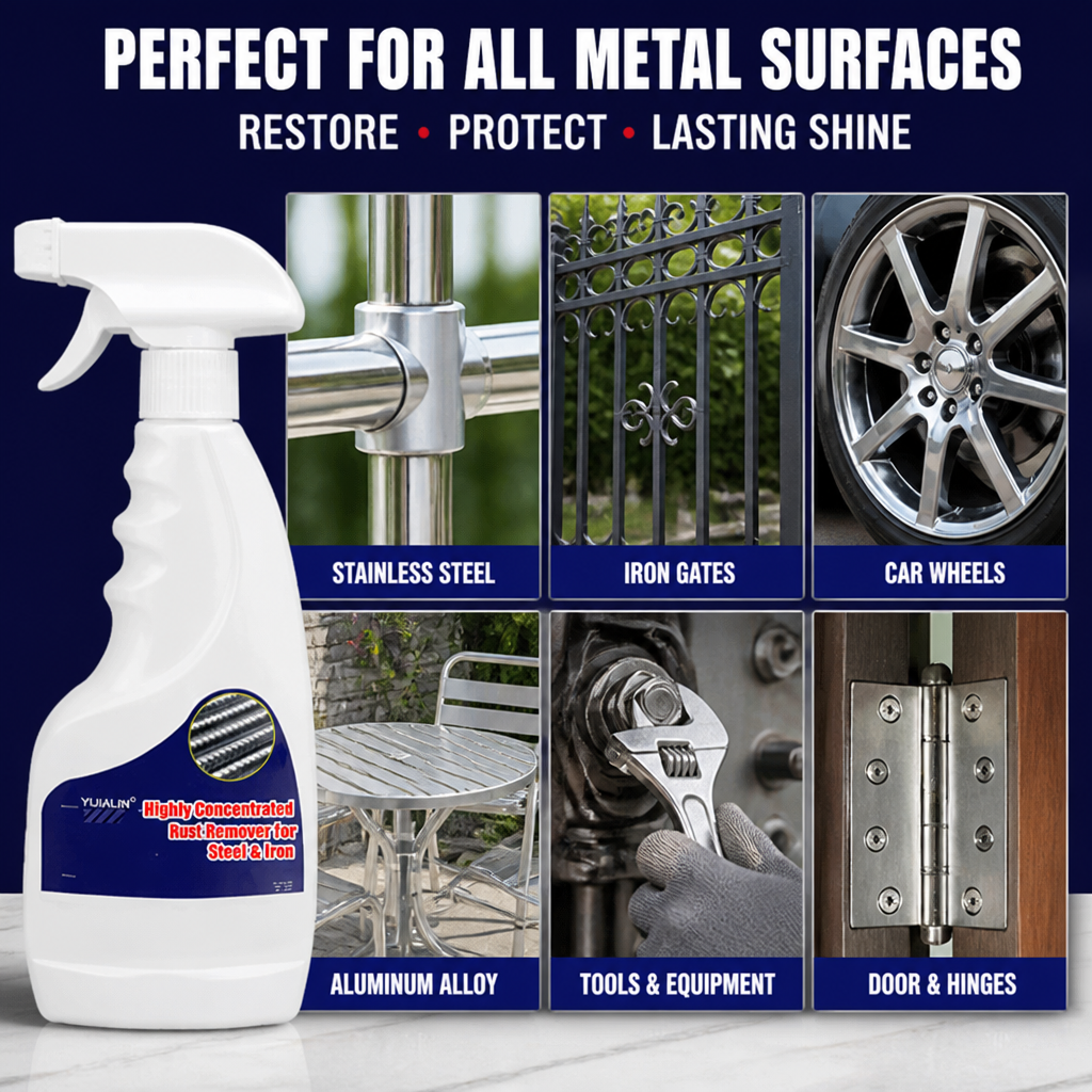 RevitaSteel™ — Watch Rust Disappear and Bring Your Metal Back to Life Instantly