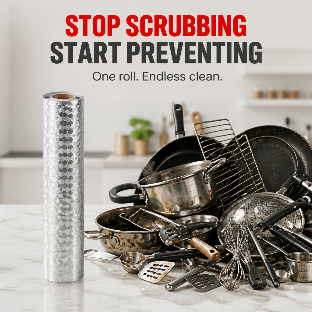RamoraShield™ — Make Grease Vanish and Love Your Spotless Kitchen Every Day