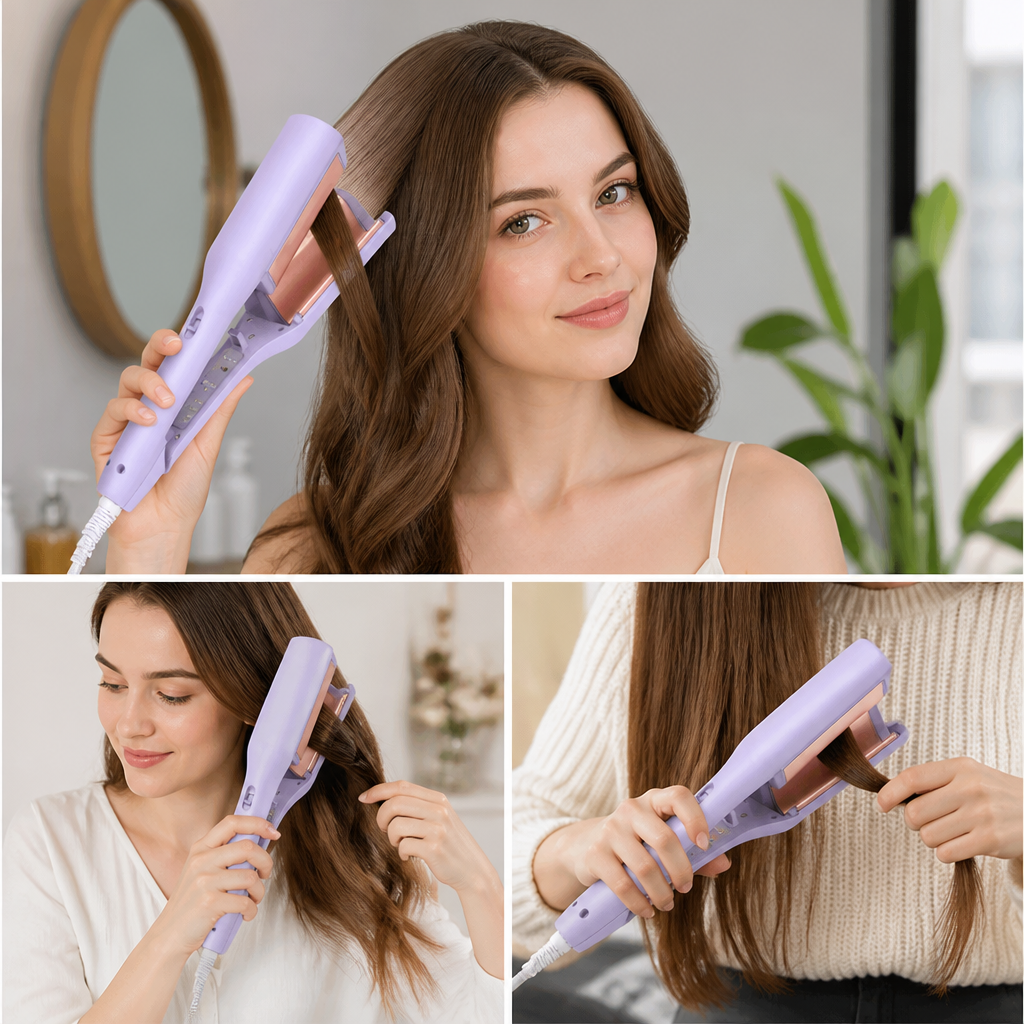 CurlMaster™ — Instantly Stunning Waves That Protect and Glow