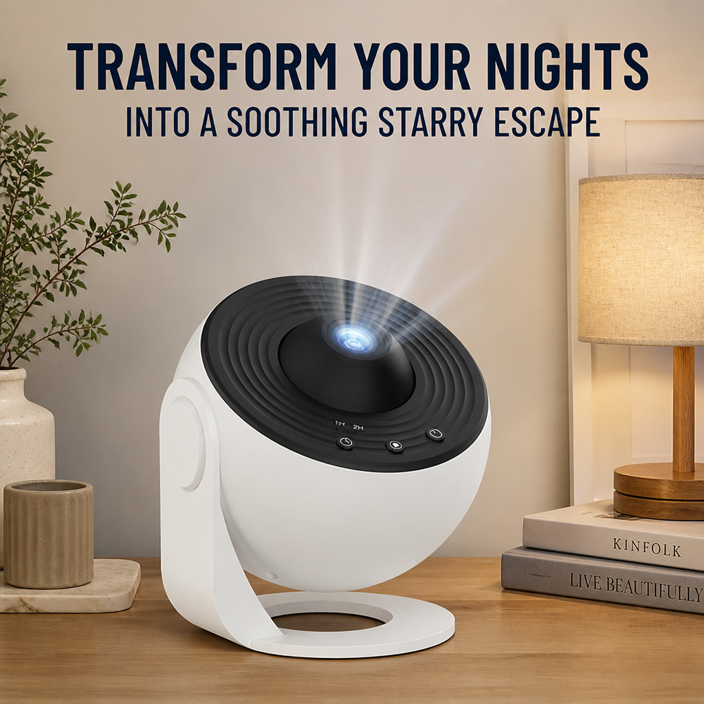 StellaVista™ — Trade Late-Night Scrolling for a Ceiling Full of Slow, Silent Stars