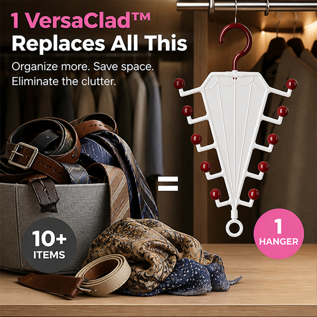 VersaClad™ — Unlock a Calm, Clutter-Free Closet That Protects Your Priceless Accessories