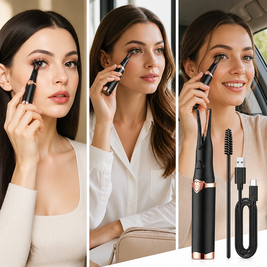 LuxeLash™ — Wake Up Every Room with Irresistible, Damage-Free Lash Curls