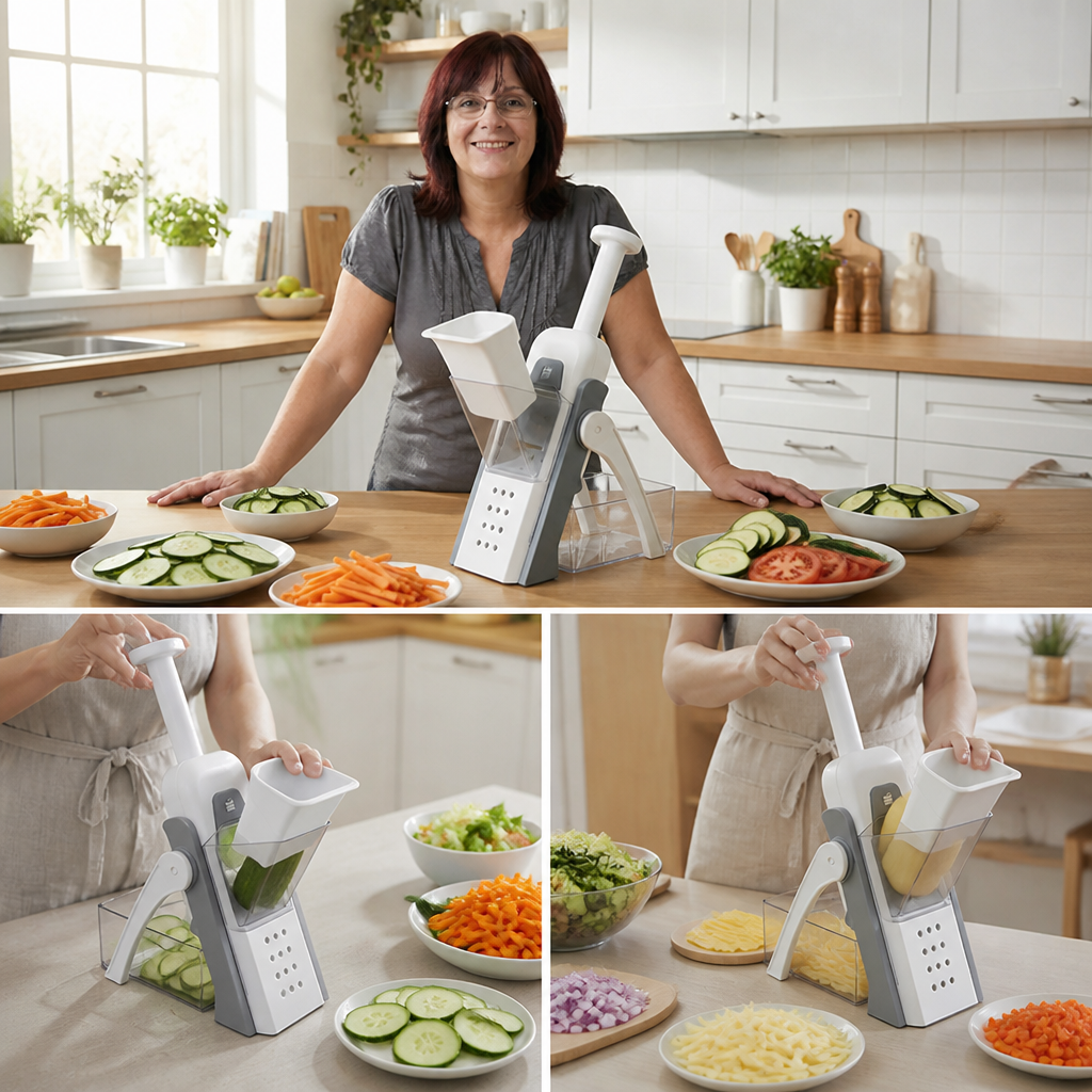 VersaSlice™ — Slice Like a Pro and Cut Your Prep Time in Half