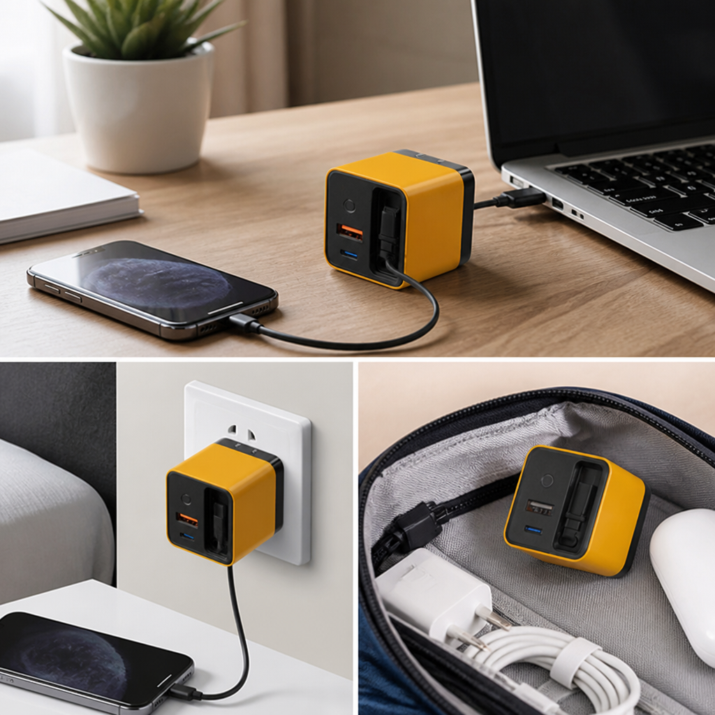 VoltixPro™ — Power Your Devices Instantly Without the Tangled Mess
