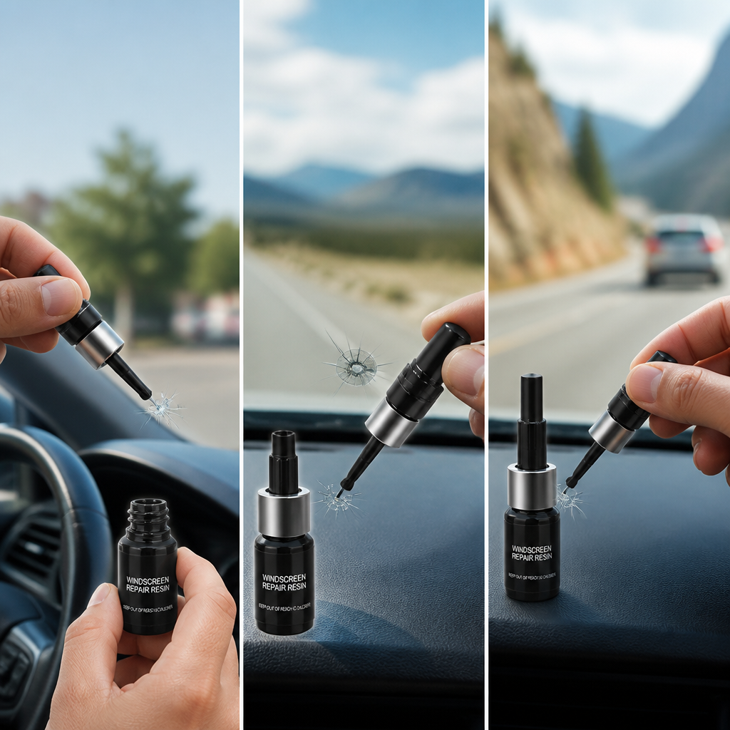 VitraClear™ Glass Rescue Kit — Instantly Restore Confidence with Invisible, Lasting Glass Repair