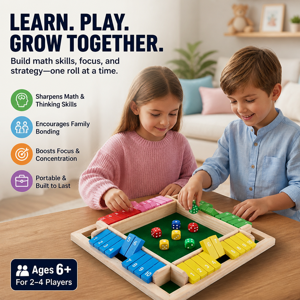 BrainBurst™ Family Folding Game — Ignite Sharp Minds and Heartfelt Family Moments Every Roll
