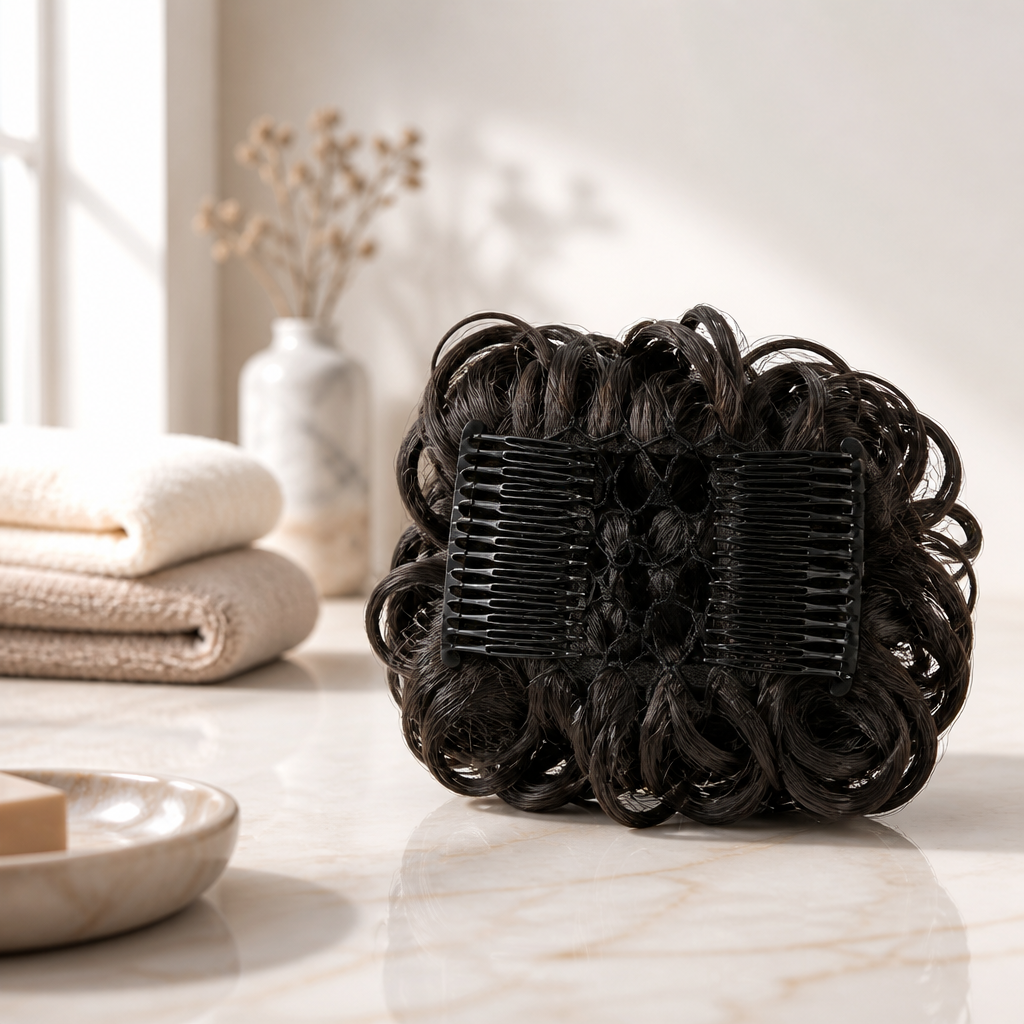 LuxeLoop™ Curly Bun Band — Instantly Unlock Head-Turning Volume and Effortless Confidence