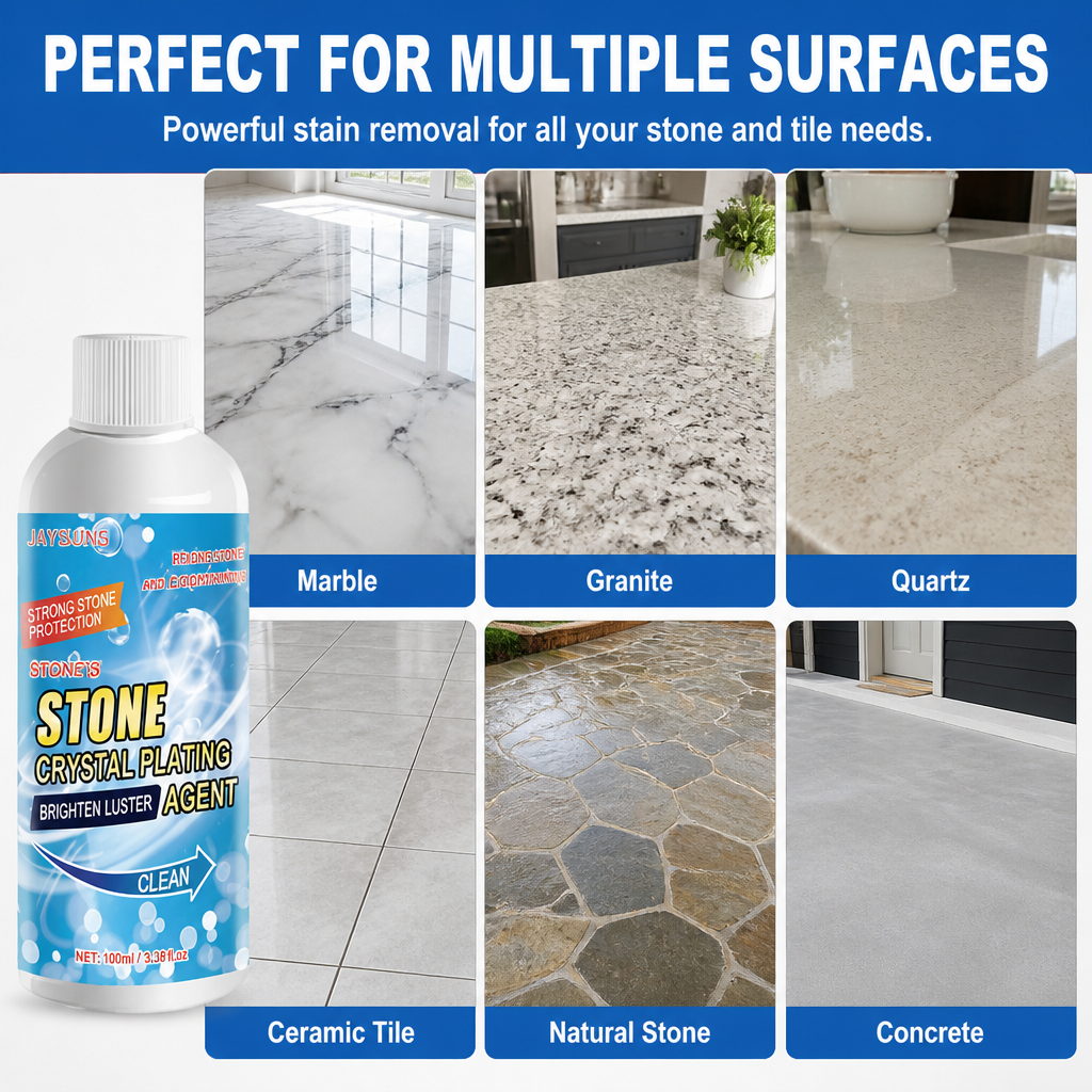 RadiantStone™ — Restore Your Stone’s True Brilliance and Say Goodbye to Stubborn Stains Forever