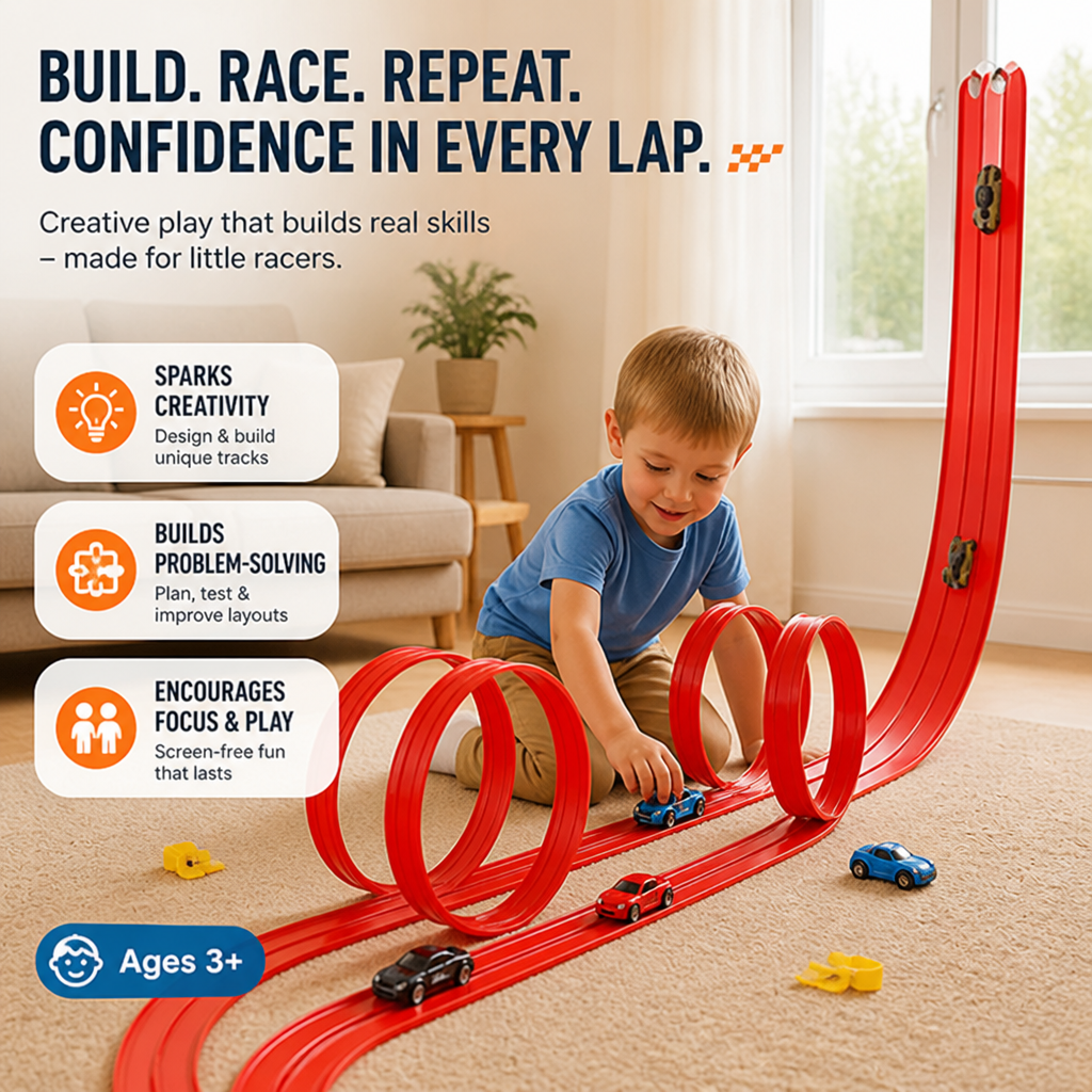 TurboTrail™ — Ignite Their Imagination and Fuel Every Heart-Pounding Race