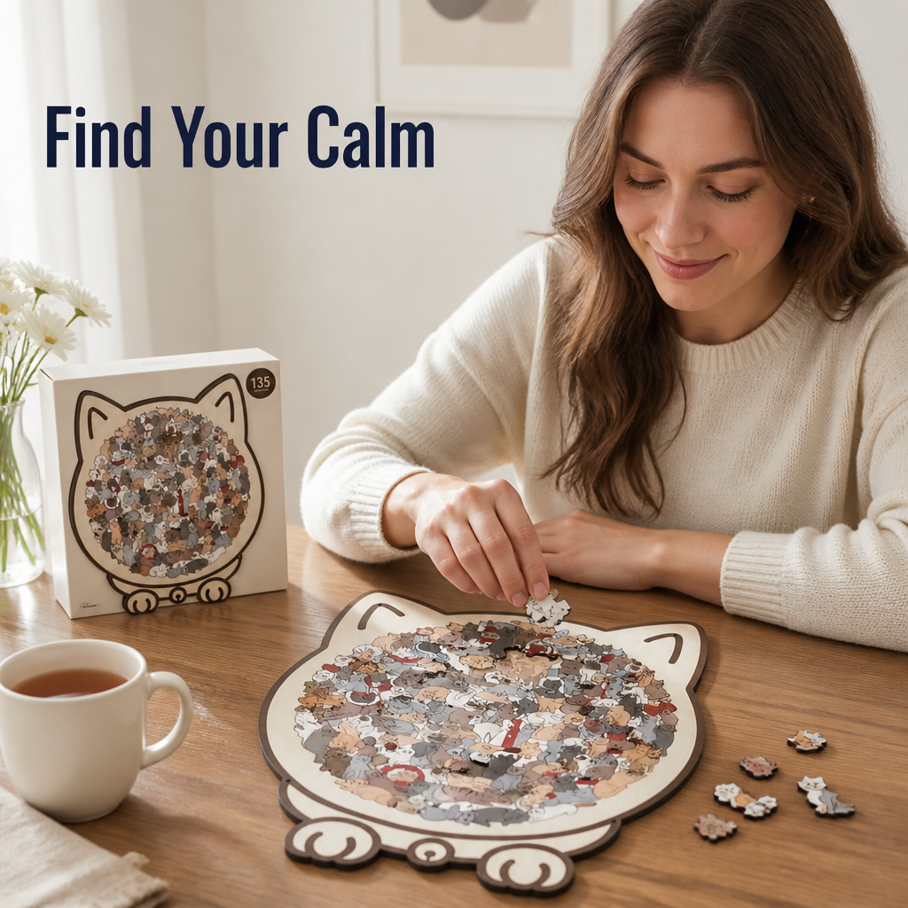 FelineFlow™ — Lose Stress and Unlock Calm with Every Stunning Cat-Shaped Piece