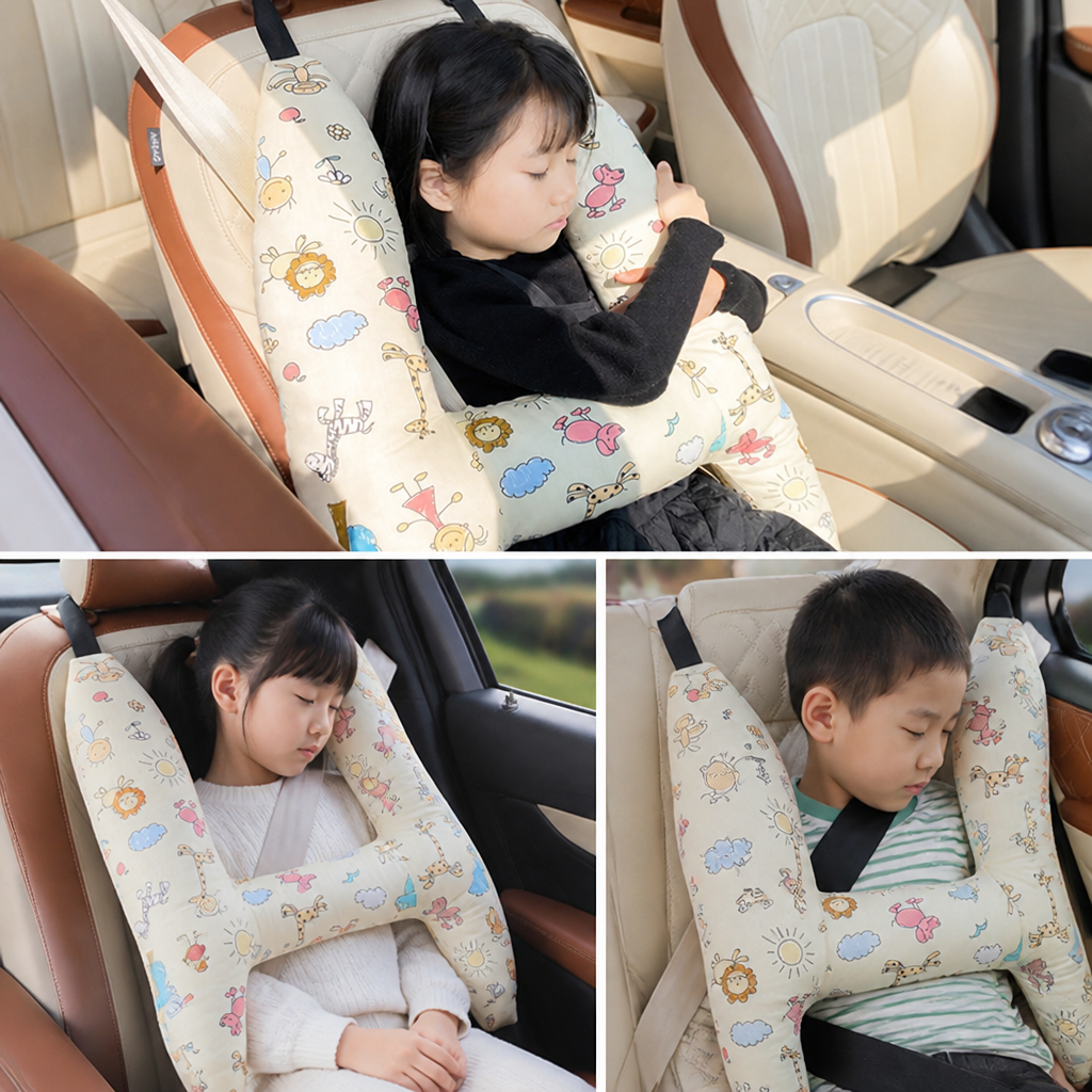 SnugNest™ Car Pillow — Turn Every Trip into Your Child’s Calmest, Coziest Adventure