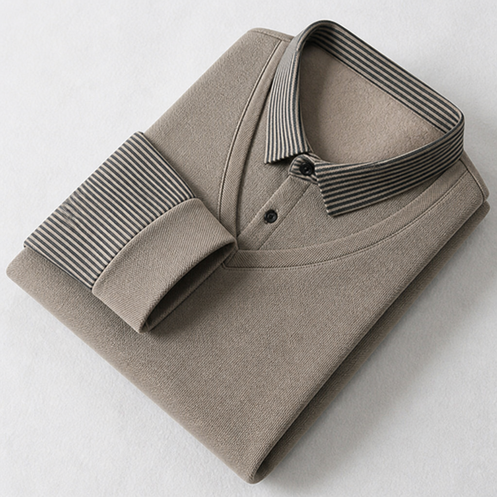 Striped Collar 2-Piece Set™ — Wrap Yourself in Cozy Confidence and Instant Style