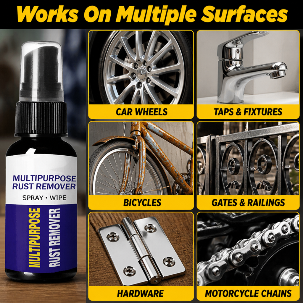 RevitaShine™ — Watch Rust Disappear and Bring Your Metal’s True Shine Back Instantly