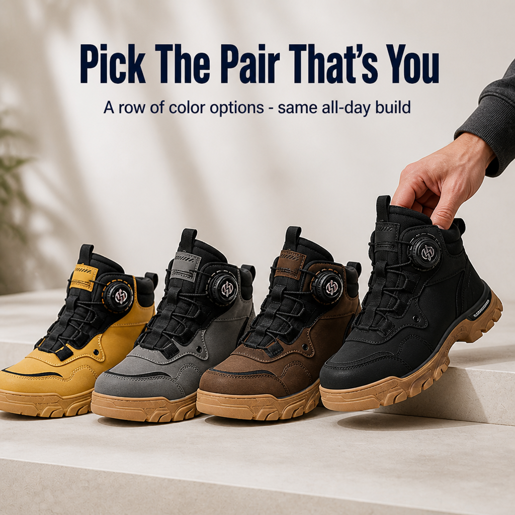 StormStride™ — Conquer Every Step with Dryness, Grip, and All-Day Comfort