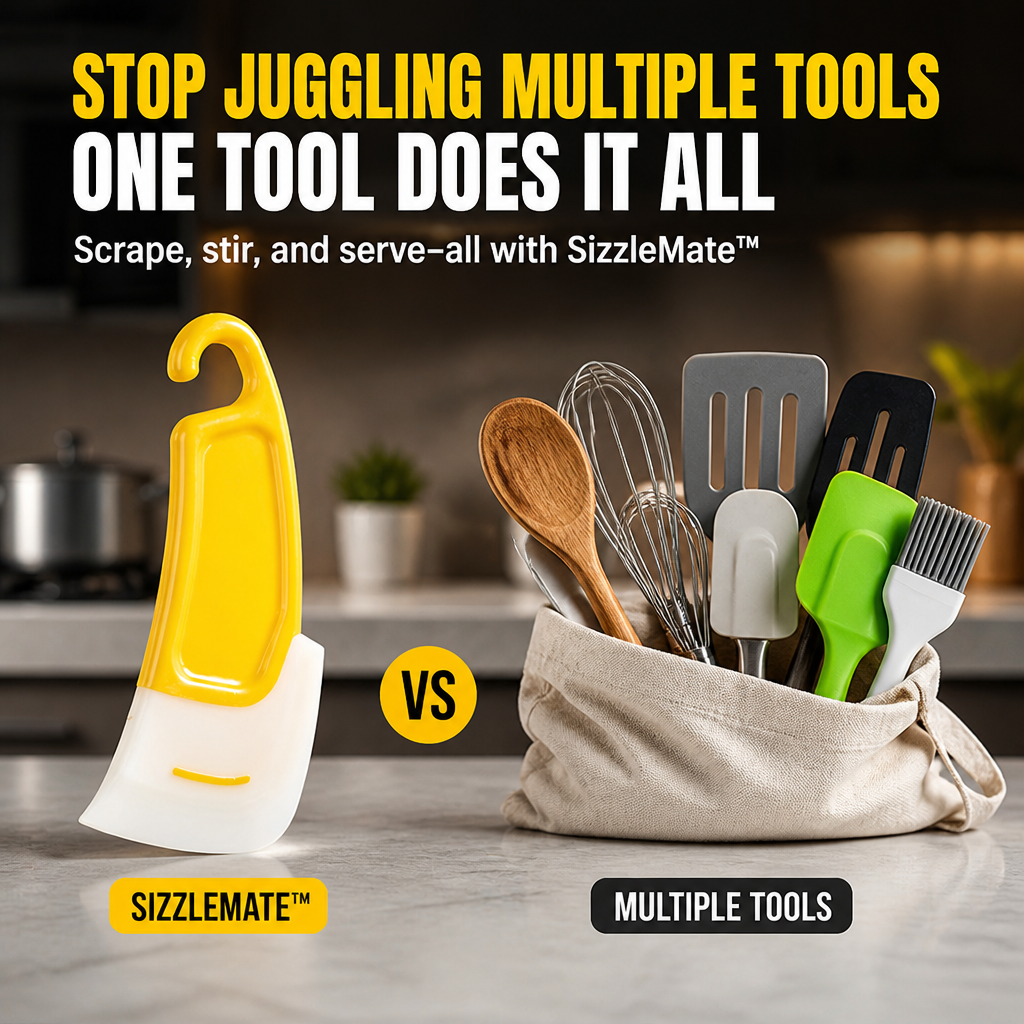 SizzleMate™ — Take Command of Your Kitchen with Effortless Power and Precision