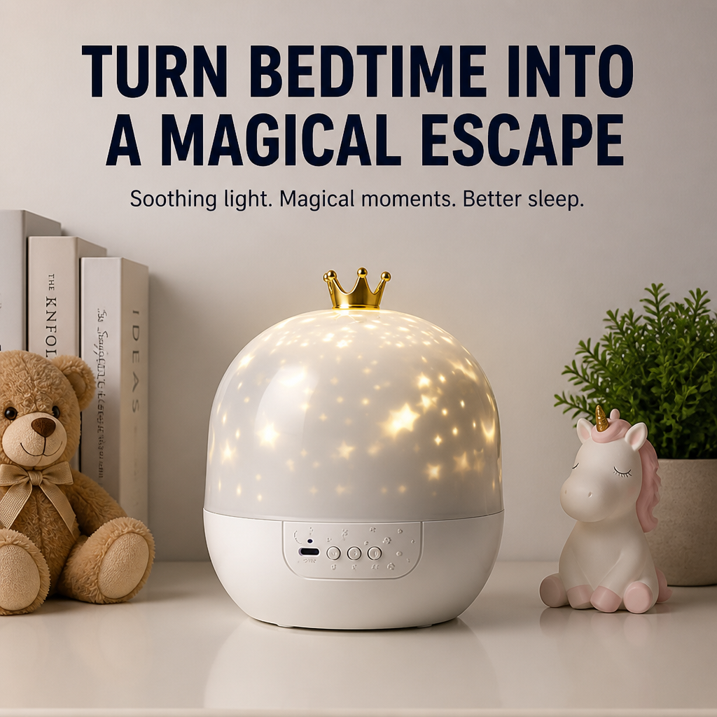 OceanLuxe™ — Turn Bedtime Into a Magical, Calm Escape Your Child Will Love