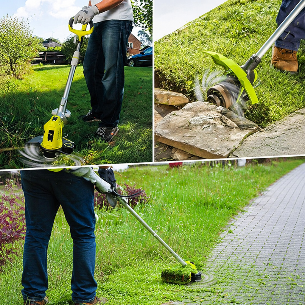 BladeJoy™ 10-inch Cordless Trimmer — Effortless Lawn Perfection Without the Pain or Hassle