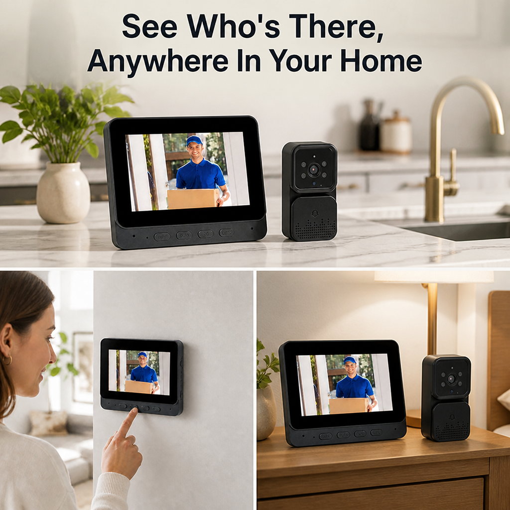 VistaGuard™ — Command Your Doorstep with Crystal-Clear Eyes and Total Peace of Mind
