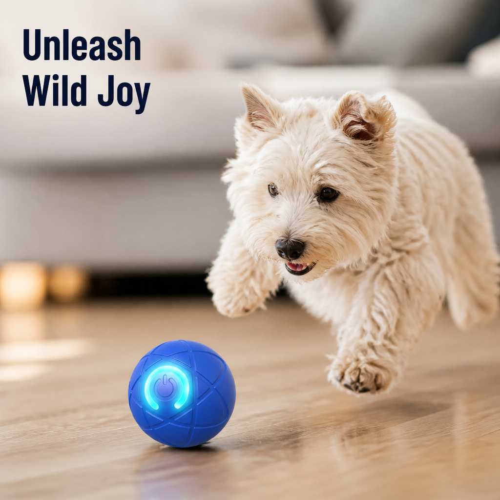 PulsePaw™ MotionBall — Ignite Your Pet’s Wild Energy and Endless Joy