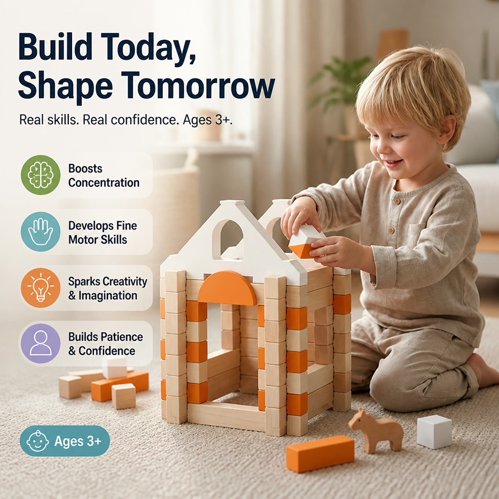 PureNest™ — Ignite Your Child’s Creativity and Confidence with Every Natural Block