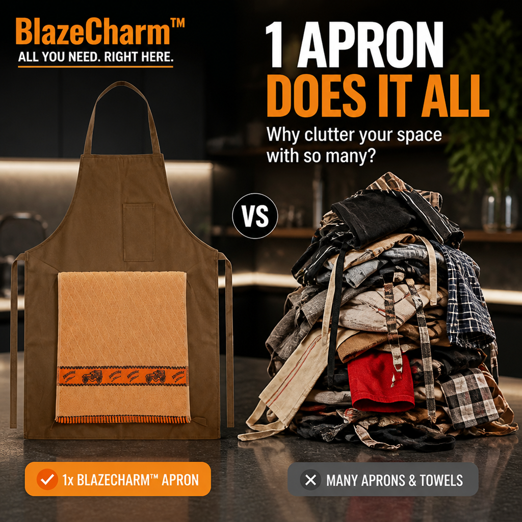 BlazeCharm™ — Turn Every BBQ Into an Unforgettable Comedy Show