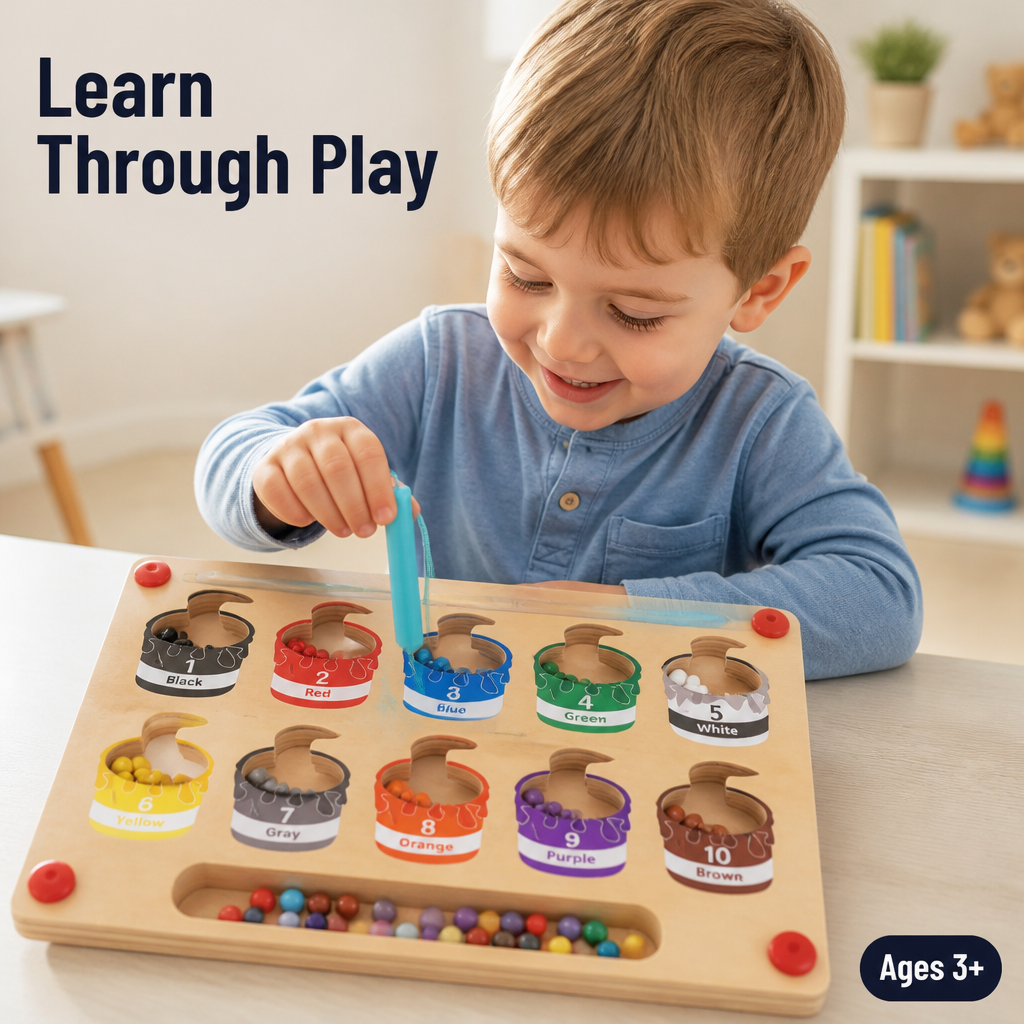 MagniMaze™ — Ignite Your Child’s Confidence With Every Colorful, Magnetic Adventure