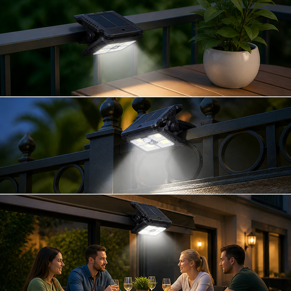 ClipLux™ — Instantly Brighten Your Outdoors with Smart, Safe Solar Glow