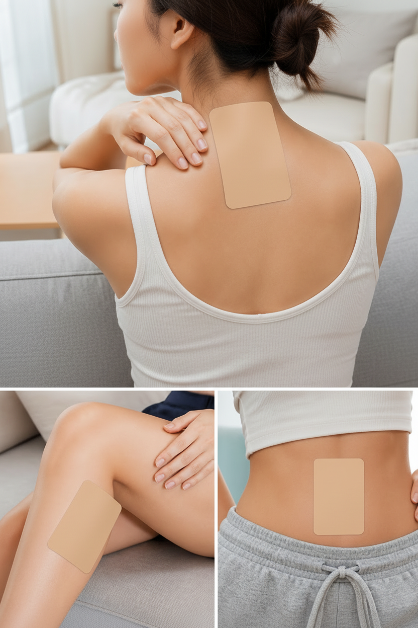 RelivaTherm™ Ginger Heat Patches — Ignite Soothing Warmth That Frees You From Pain Instantly