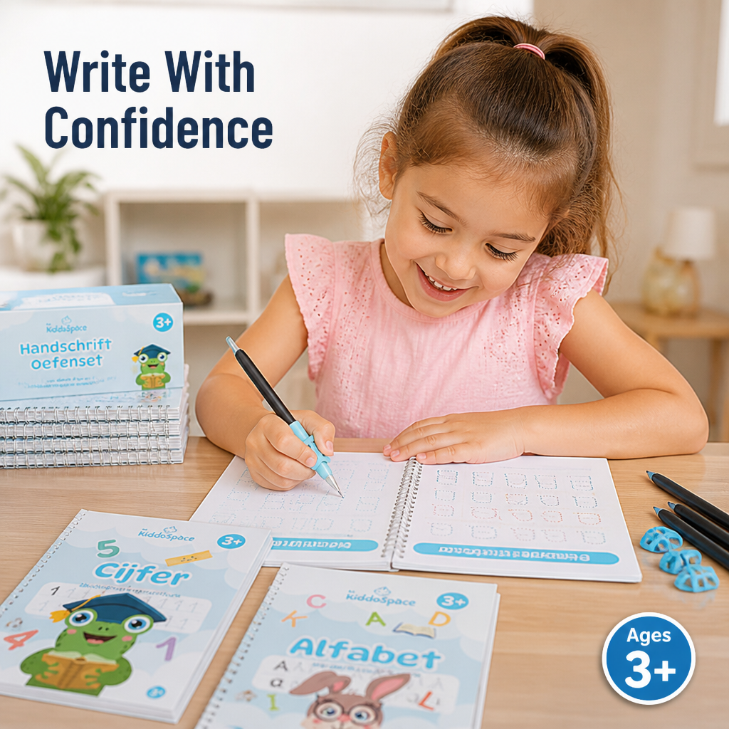 ScribbleJoy™ — Turn Early Writing Struggles into Confident, Joyful Mastery Every Day