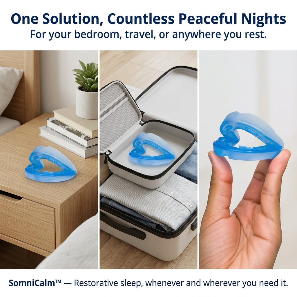 SomniCalm™ — Open Your Airway, Silence the Snore, Sleep Through the Night