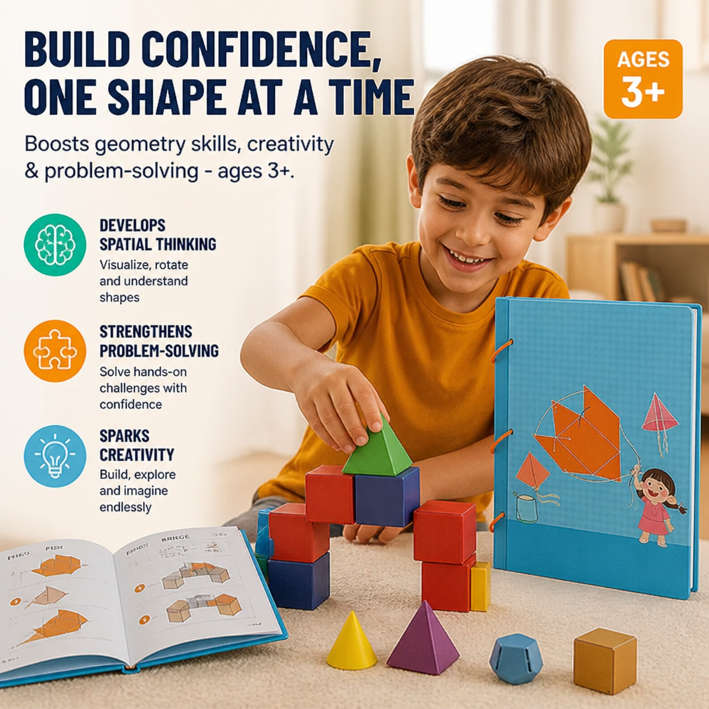 ShapeSpark™ — Ignite Your Child’s Joy and Confidence in Geometry Mastery